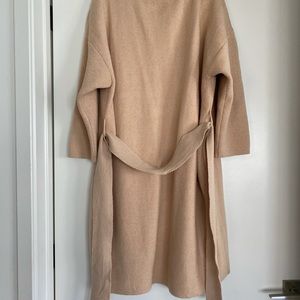 Elegant Tan Women's Cardigan